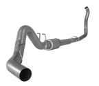 2008-2010 Powerstroke 4" Turbo Back Exhaust w /  Muffler (421010 / 422010)