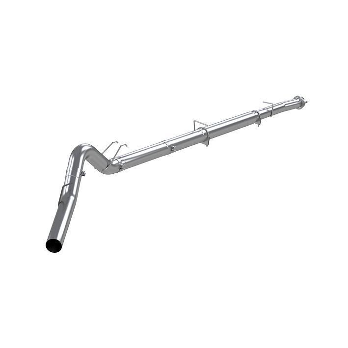 2008-2010 Powerstroke 5" Downpipe Back Race Exhaust - No Muffler (C6268PLM)