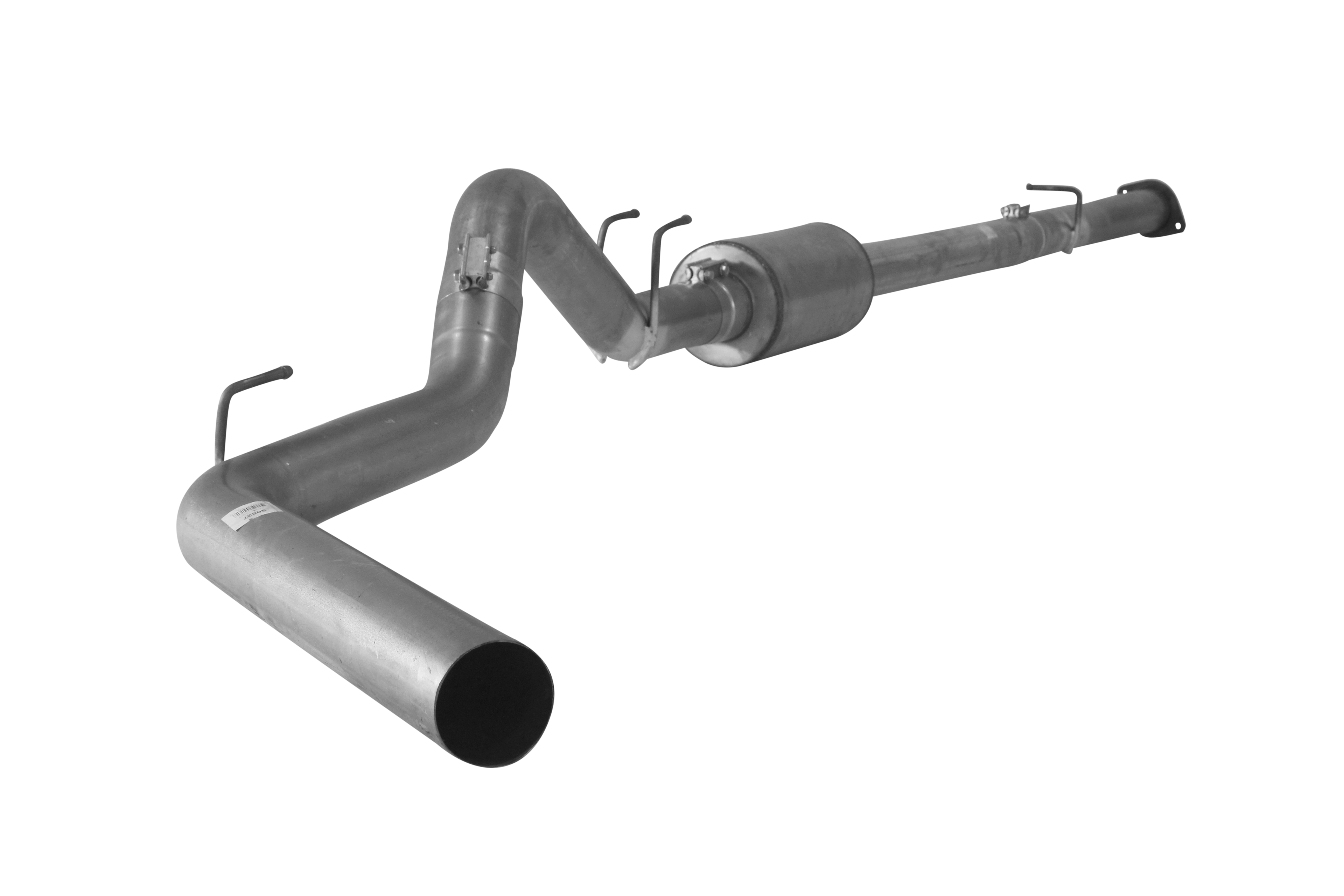 2008-2010 Powerstroke C&C 4" Downpipe Back Race Exhaust w/ Muffler (421015)