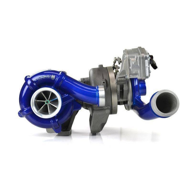 2008-2010 Powerstroke Pitbull Series 73mm/58.5mm Compound Turbochargers (SD-PB-6.4-TURBO)