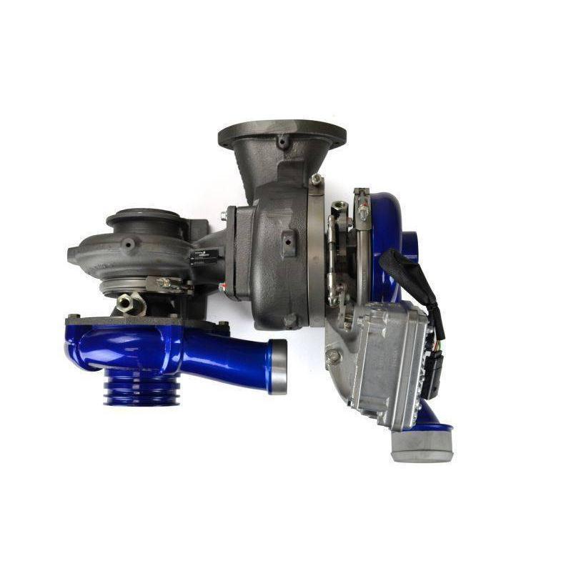 2008-2010 Powerstroke Pitbull Series 73mm/58.5mm Compound Turbochargers (SD-PB-6.4-TURBO)