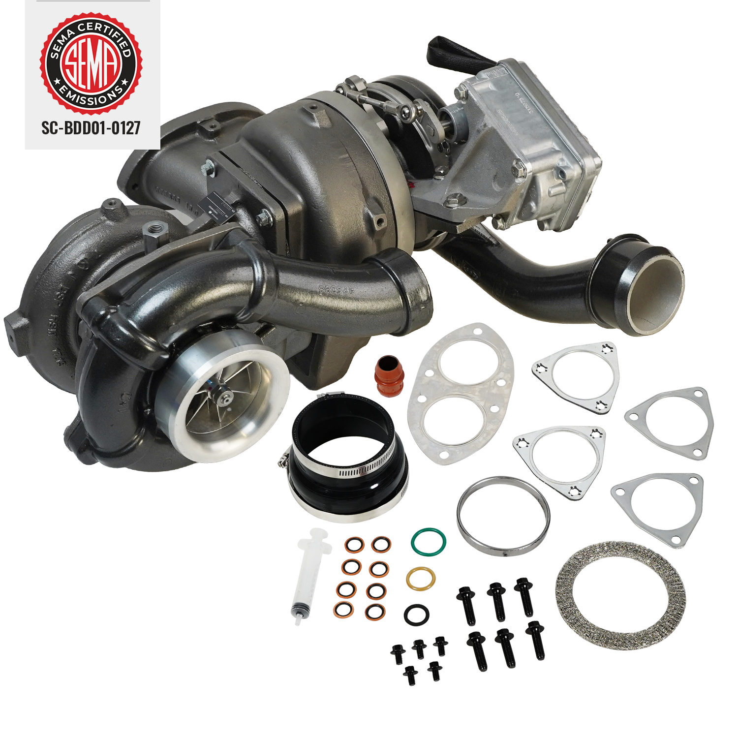 2008-2010 Powerstroke Screamer V2S Twin Turbocharger Kit (1047083)