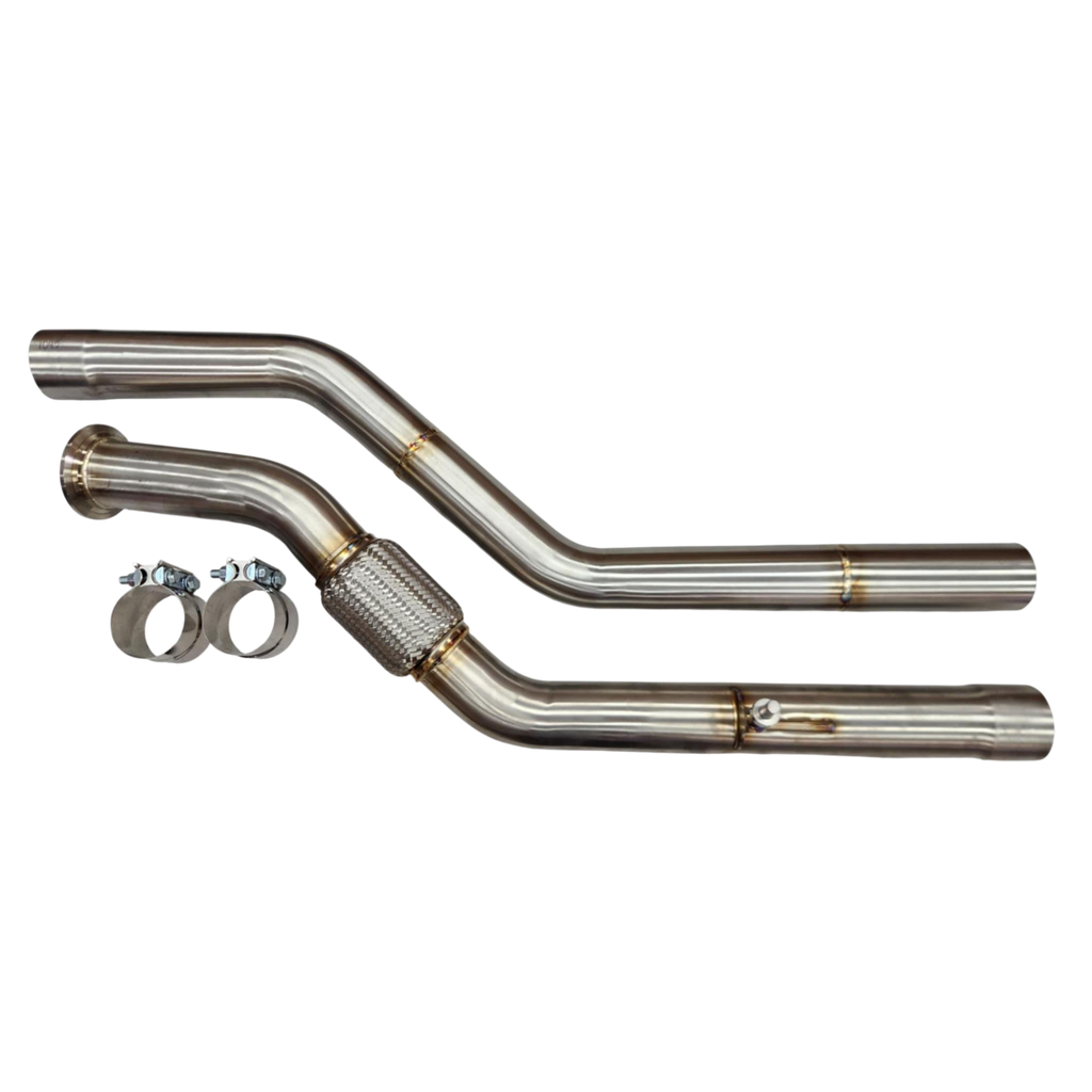 2009-2013 BMW E70 X5D M57 Exhaust Kit (2009-BMW-20-20-E70)