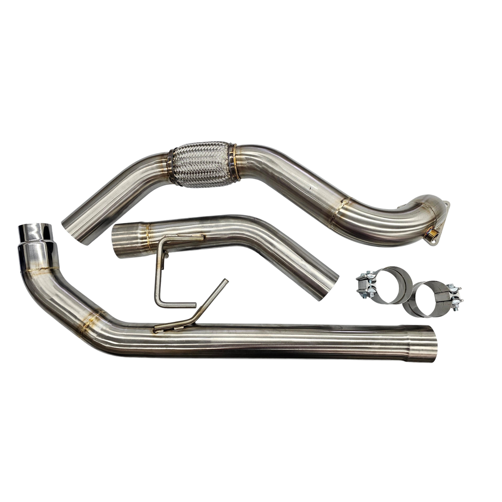 2009-2016 3.0L TDI 3" Exhaust Kit (2009-VW-20-20-Q7)