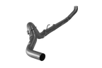 2010-2012 Cummins 4" Turbo Back Race Exhaust System - No Muffler (411016 / 412016)