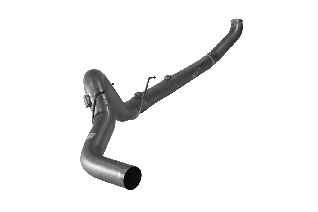 2010-2012 Cummins 4" Turbo Back Race Exhaust System - No Muffler (411016 / 412016)
