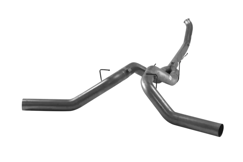 2010-2012 Cummins 5" Turboback Dual Exhaust - No Muffler (511012)