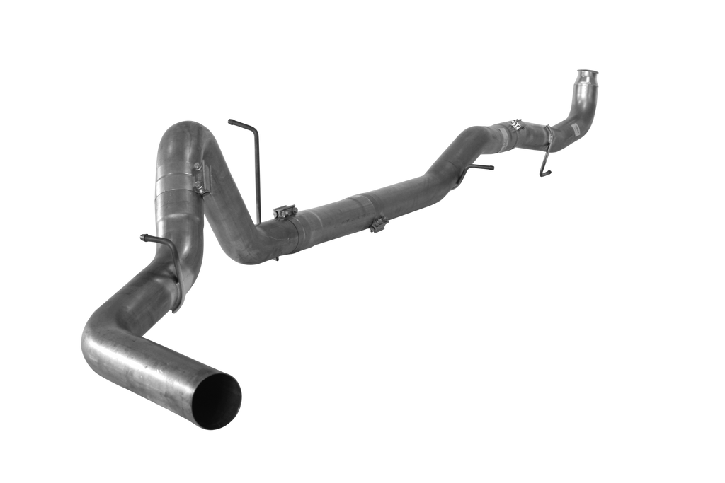 2011-2015 Duramax 4" Downpipe Back Exhaust - No Muffler (431017 / 432017)