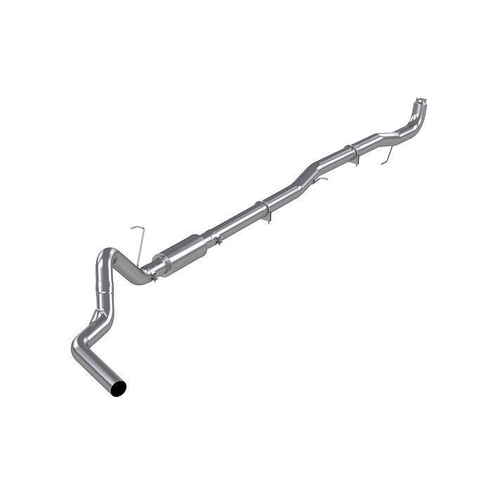 2011-2015 Duramax 4" Downpipe Back Street Exhaust System w/ Muffler (C6044P)