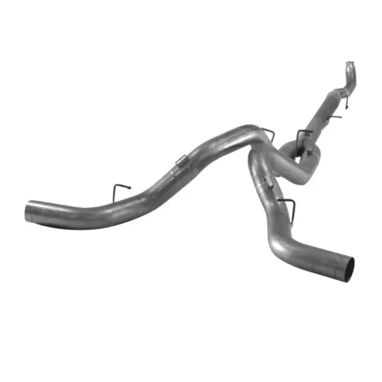 2011-2015 Duramax 5" Downpipe Back Dual Exhaust - No Muffler (531013)