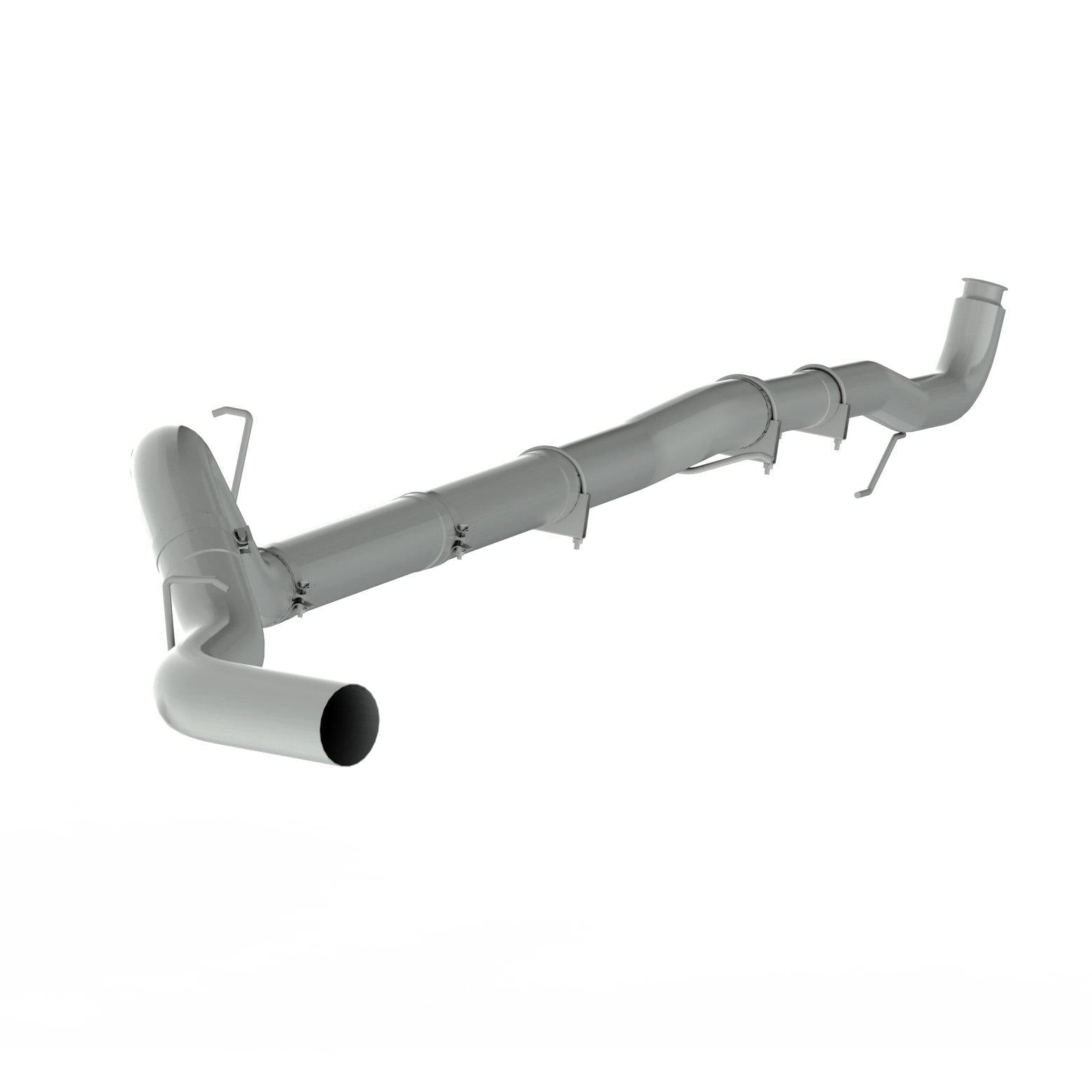 2011-2015 Duramax SS 5" Downpipe Back Exhaust - No Muffler (C6048SLM)
