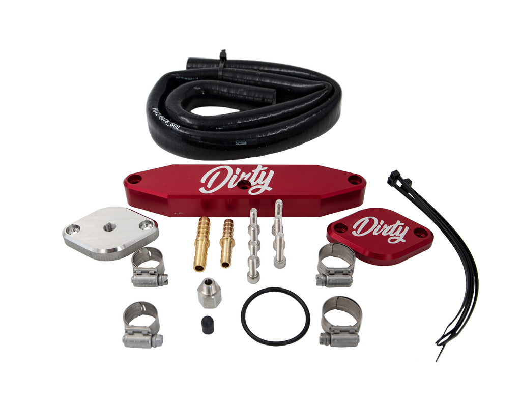 2011-2016 Powerstroke DIRTY EGR Delete Kit Private/Black Label (067-EGR-A012-PRI)