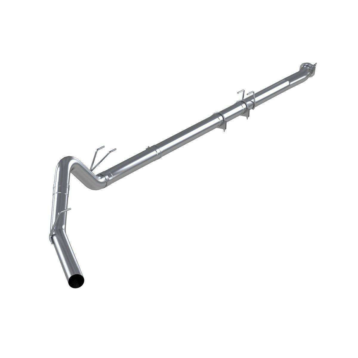 2011-2018 Powerstroke 4" Downpipe Back Exhaust - No Muffler (C6260PLM)