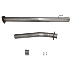 2011-2018 Powerstroke 4" SS Cat & DPF Delete Pipe (DDC-3F11)