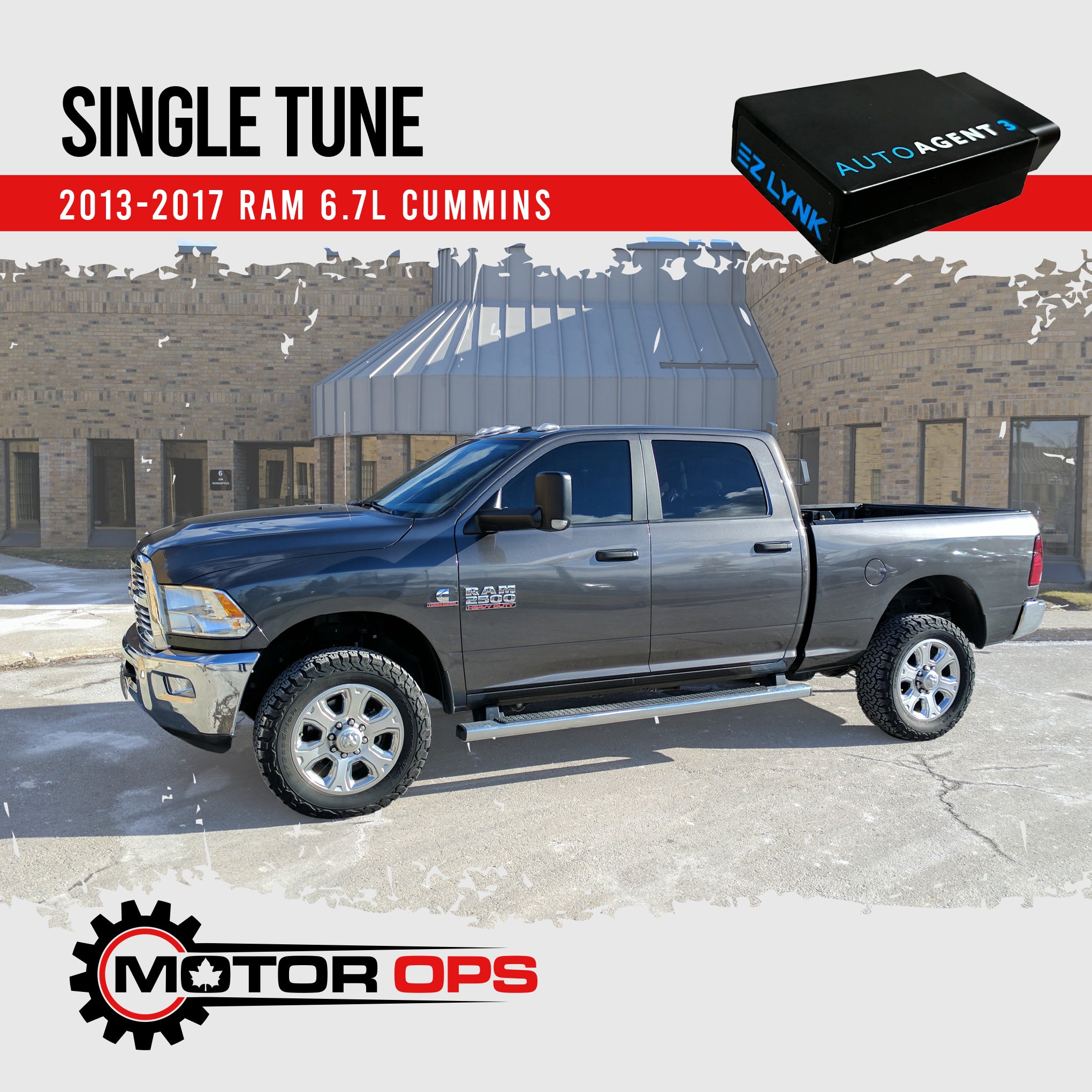 2013-2017 Cummins Motor Ops Support Package