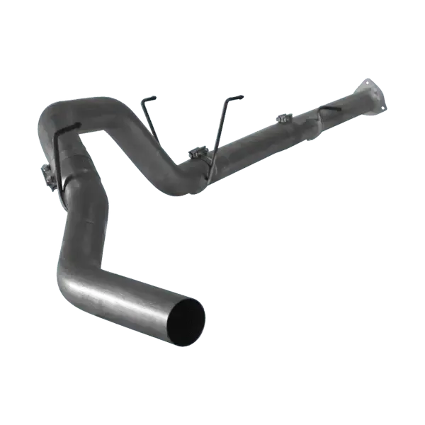2013-2018 Cummins 4" Downpipe Back Exhaust System - No Muffler (412017)