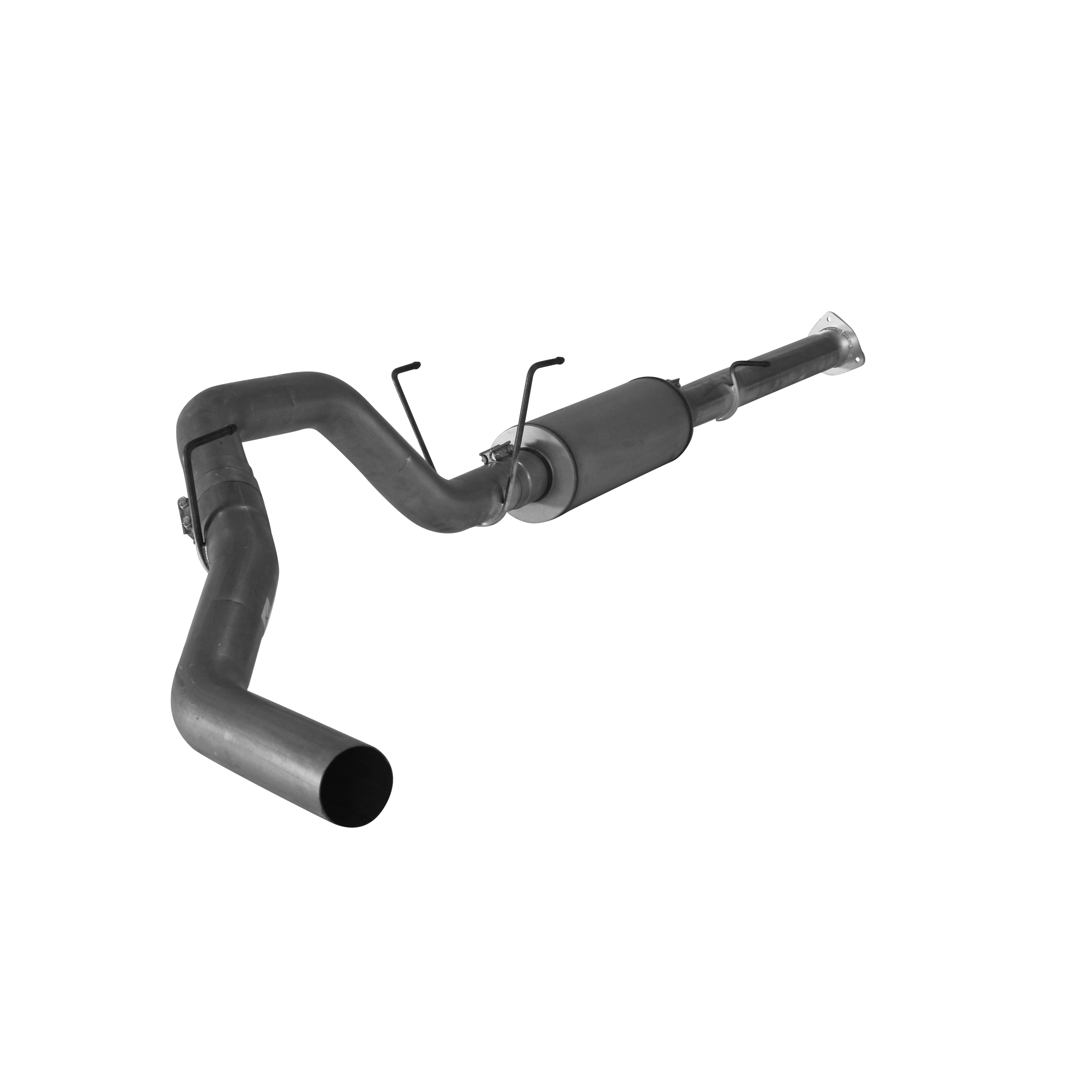 2013-2018 Cummins 4" Downpipe Back Exhaust System w/Muffler (411018 / 412018)
