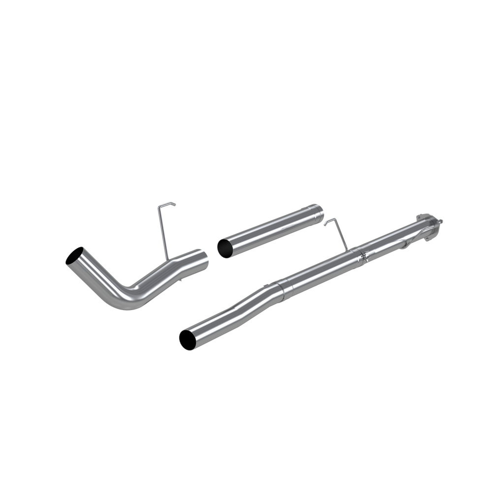 2013-2018 Cummins C&C 4" Race Pipe - No Muffler (CDAL444)
