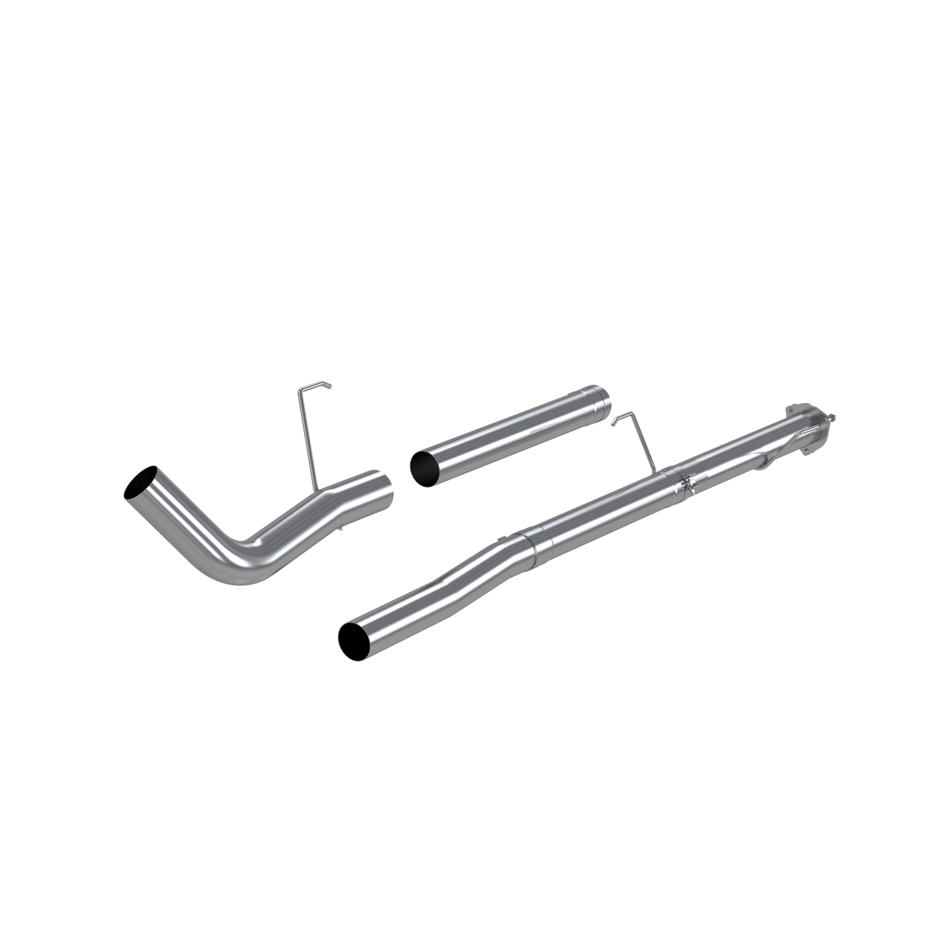 2013-2018 Cummins C&C 4" Race Pipe - No Muffler (CDAL444)