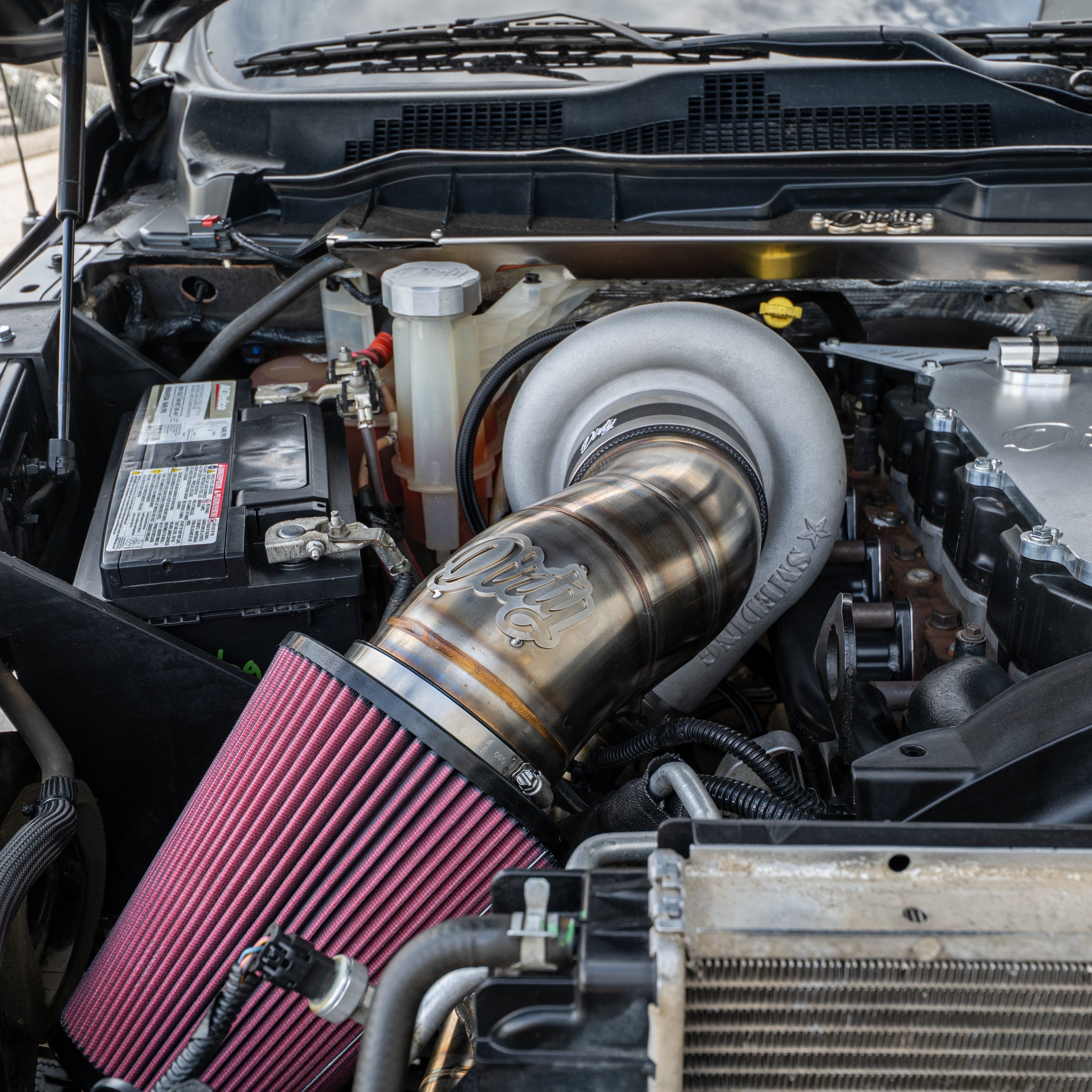2013-2018 Cummins Dirty 2nd Gen Swap High Mount Piping Kit (I67-ENG-A149)