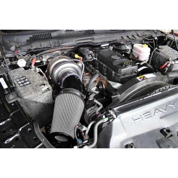 2013-2018 Cummins High Mount Pusher Compound Turbo System (PRC1318HM)