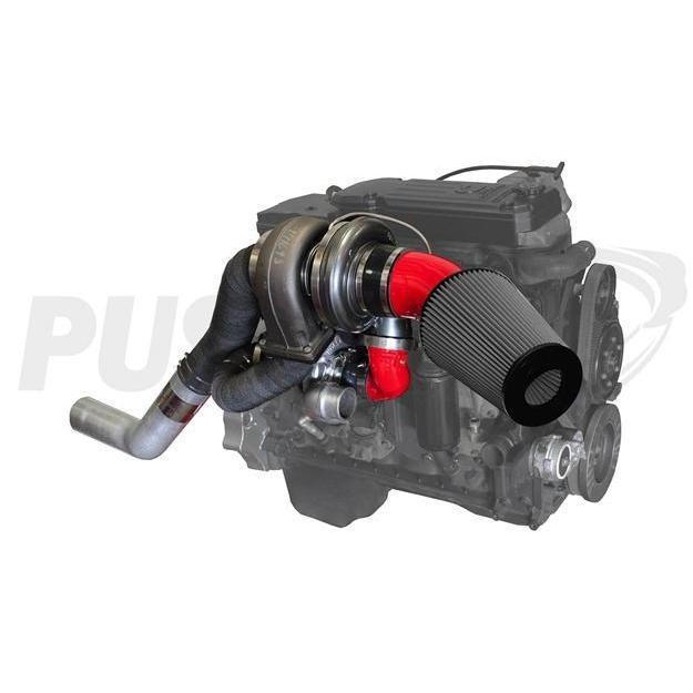 2013-2018 Cummins High Mount Pusher Compound Turbo System (PRC1318HM)