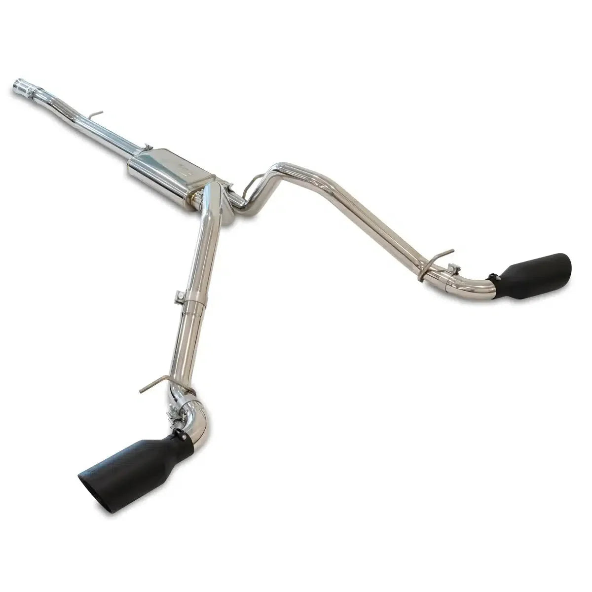 2014-2018 GM 1500 Cat-Back Exhaust System Kit 2.5" W/ Dual Tips SS (11704X0X0)
