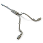 2014-2018 GM 1500 Cat-Back Exhaust System Kit 2.5" W/ Dual Tips SS (11704X0X0)