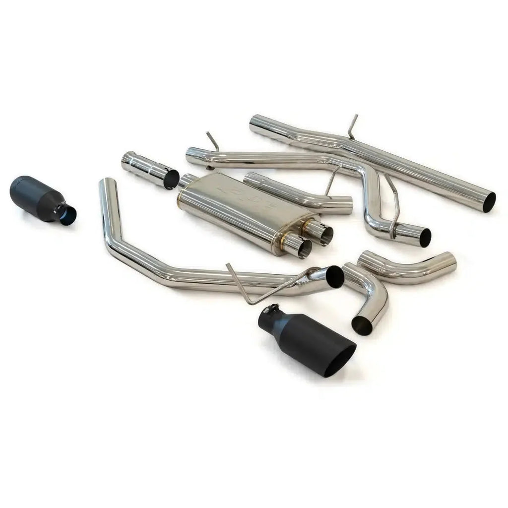 2014-2018 GM 1500 Cat-Back Exhaust System Kit 2.5" W/ Dual Tips SS (11704X0X0)