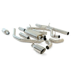 2014-2018 GM 1500 Cat-Back Exhaust System Kit 2.5" W/ Dual Tips SS (11704X0X0)