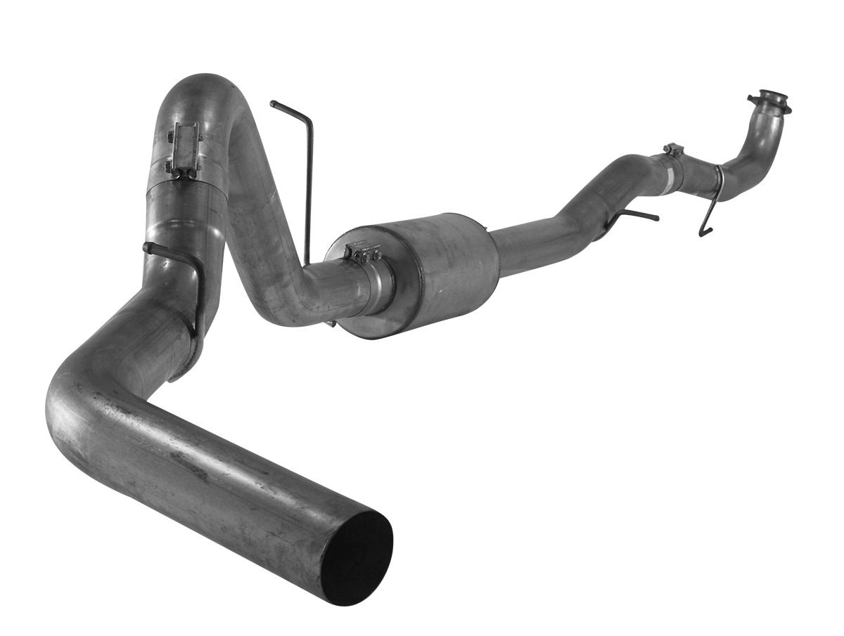 2015.5-2016 Duramax 4" Downpipe Back Exhaust w /  Muffler (431018 / 432018)