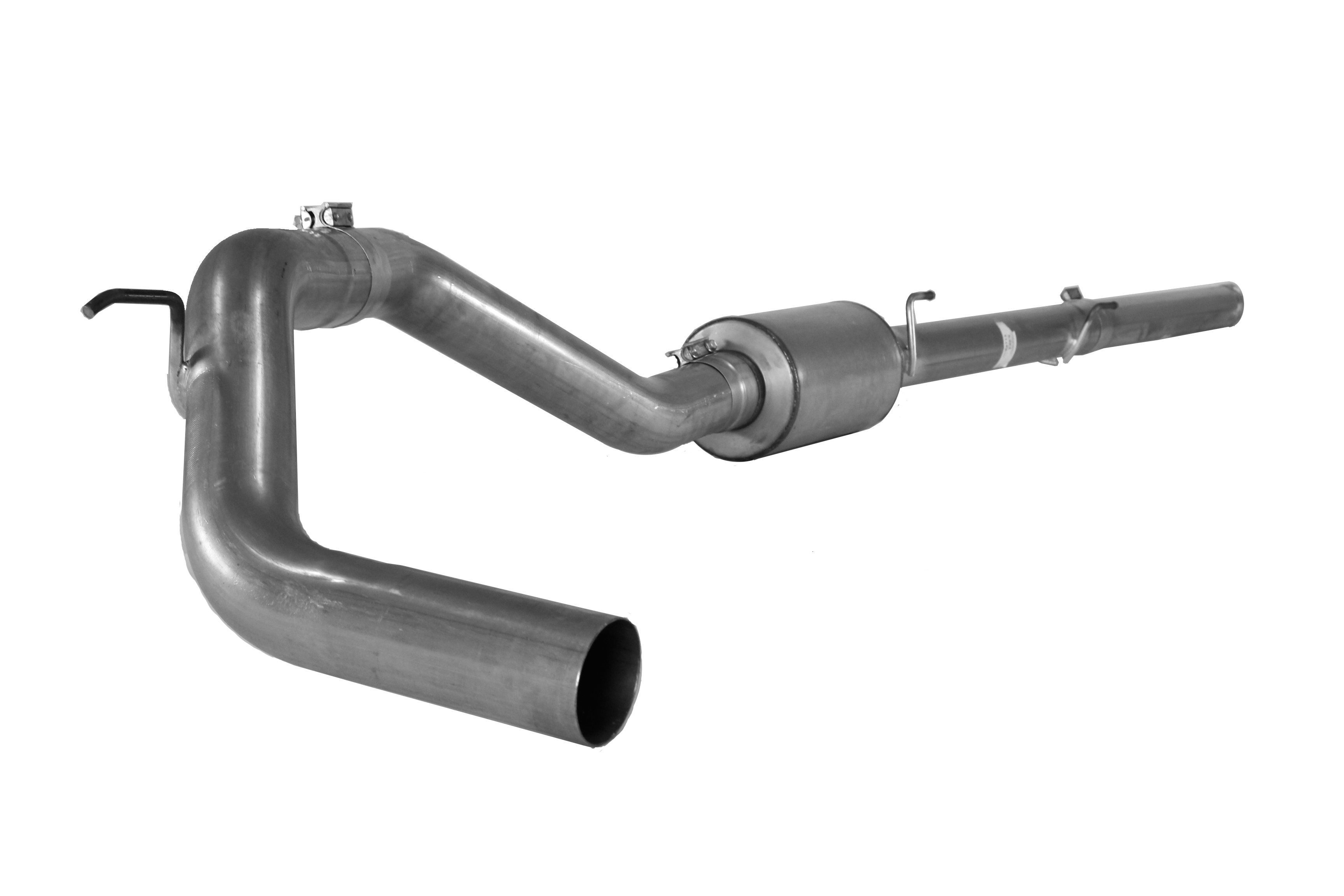 2016-2019 Nissan Cummins DPF Race Pipe w/ Muffler (441004)