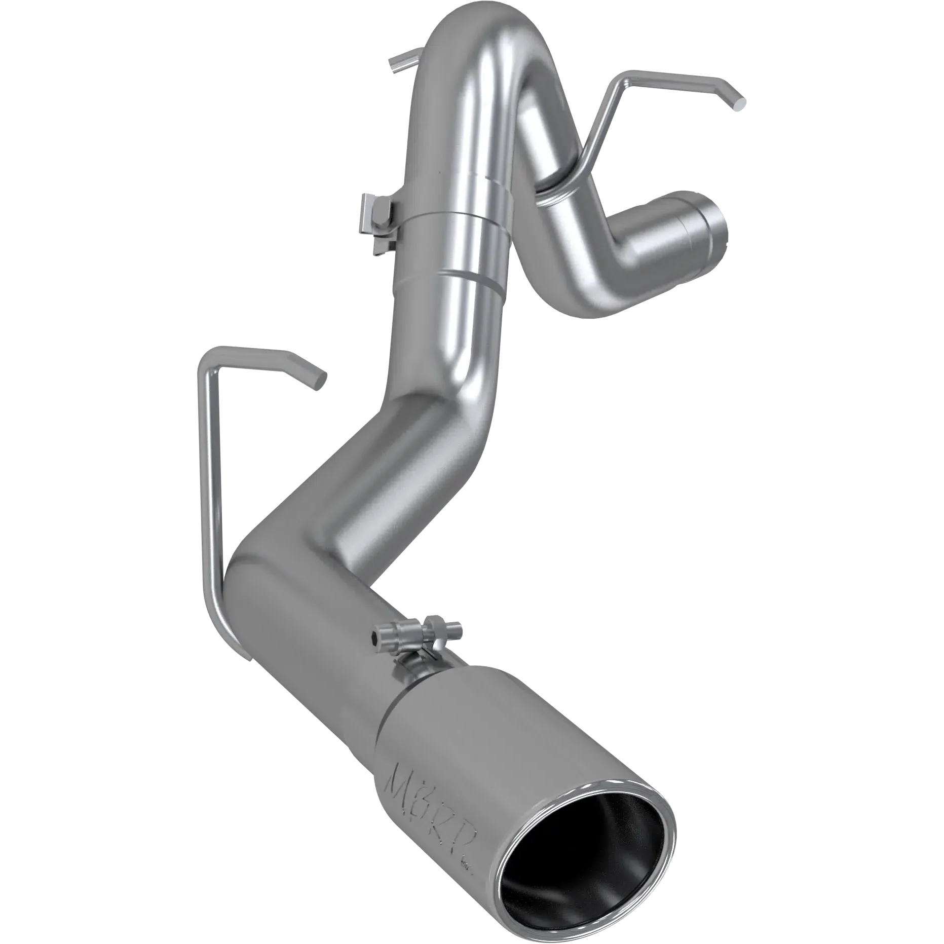 2016-2022 2.8L Duramax 3" SS DPF Back Exhaust Single Side Exit - No Muffler (S6058304)