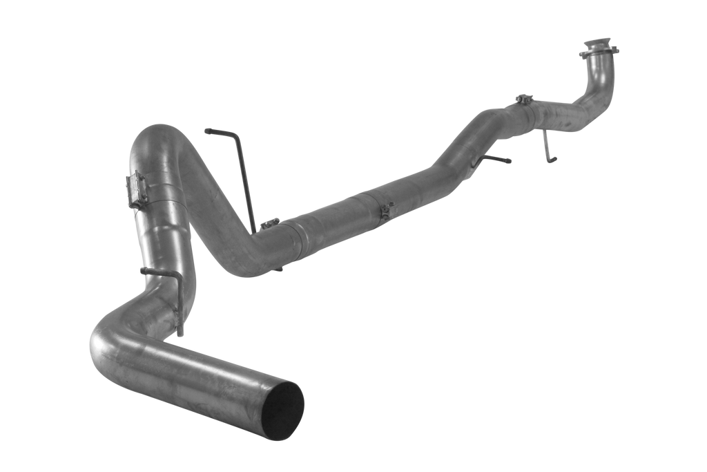 2017-2019 Duramax 4" Downpipe Back Exhaust - No Muffler (431022 / 432022)