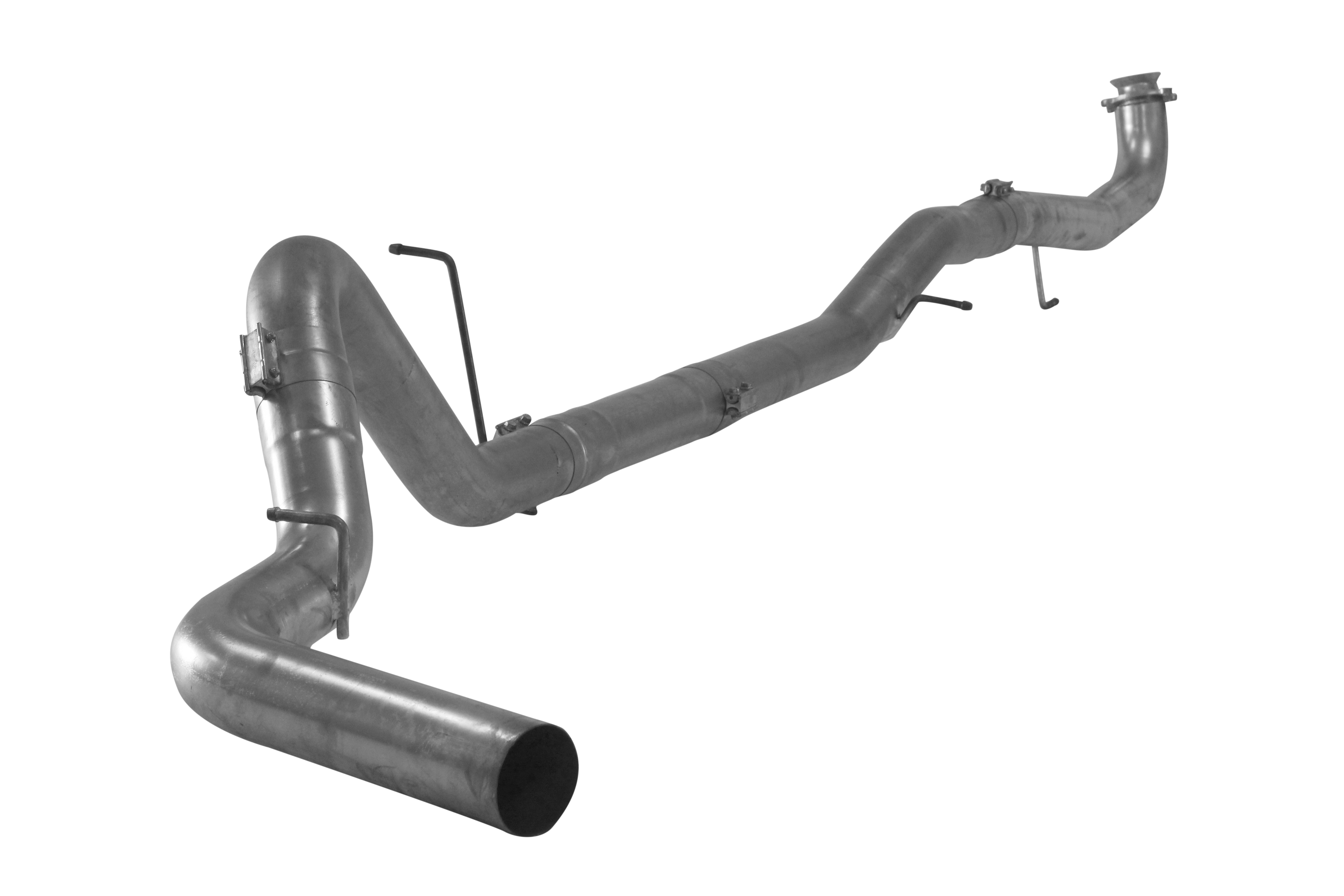 2017-2019 Duramax 5" Downpipe Back Exhaust - No Muffler (DDC-5GM17)