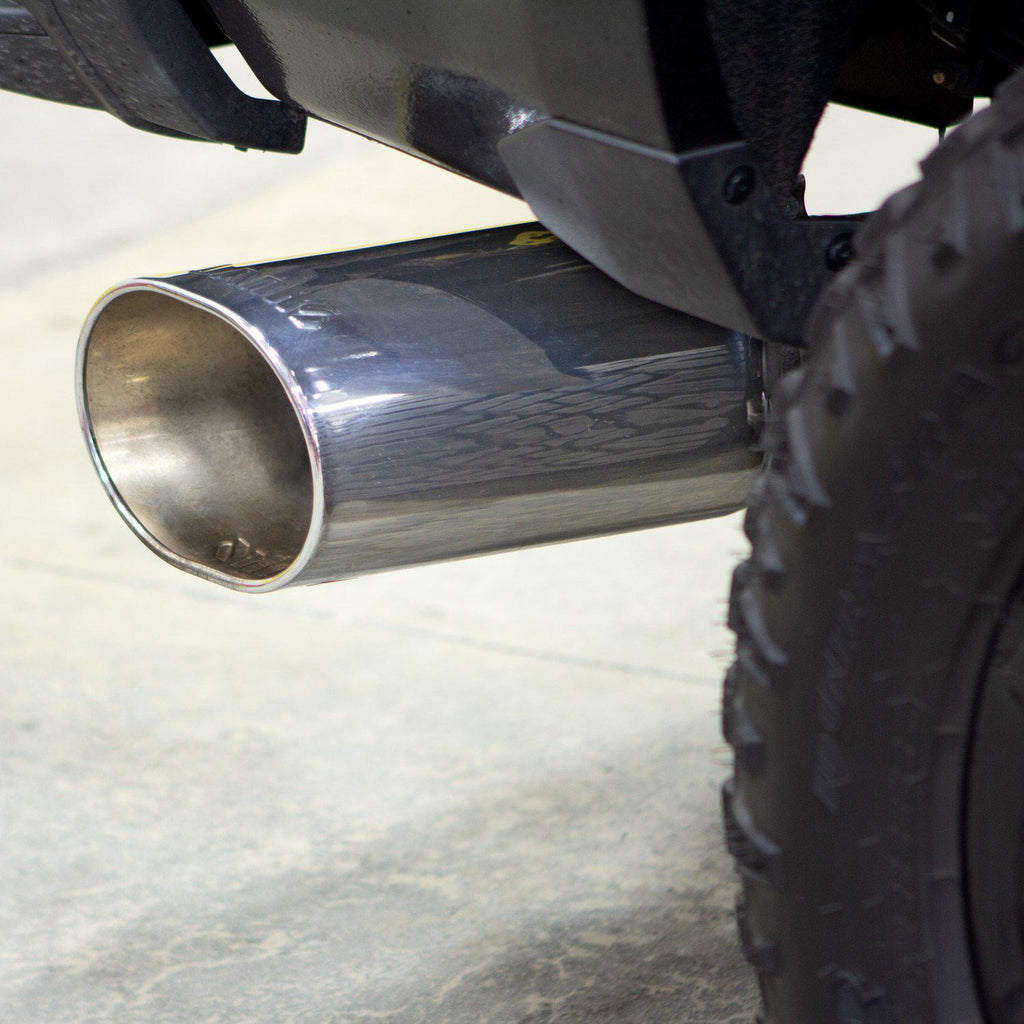 2017-2019 Duramax 5" Filter Back Exhaust System - No Muffler (48996)