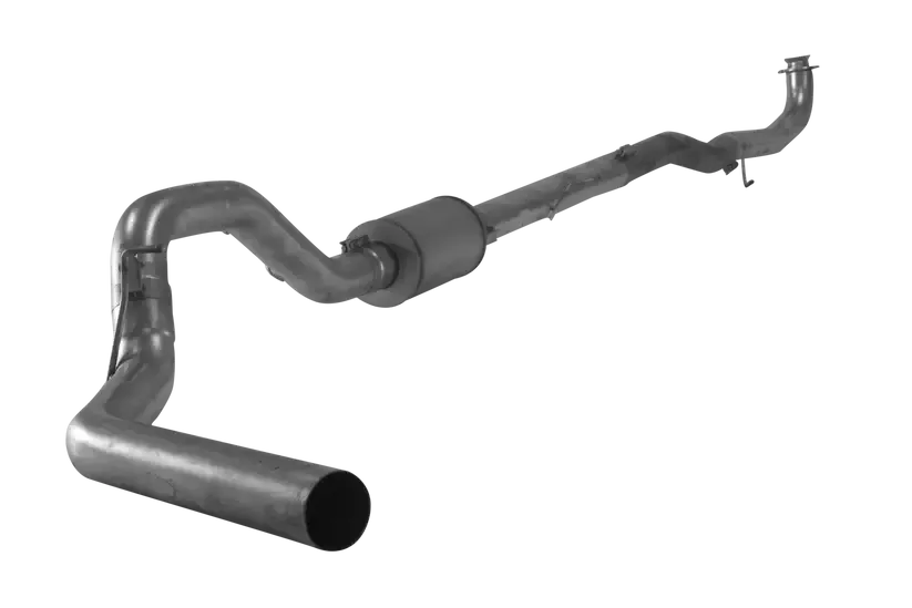 2017-2019 Duramax C&C 4" Downpipe Back Exhaust w/ Muffler (431024)