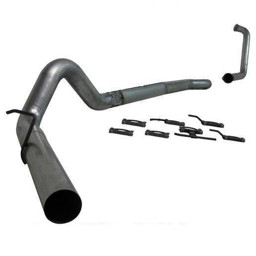 2017-2023 Duramax 4" PLM Series Downpipe-back Race Exhaust System - No Muffler (C6056PLM)