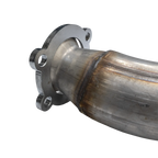 2017-2023 Duramax 4" SS CAT & DPF Delete Pipe - No Muffler (DDC-3GM17)