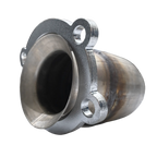 2017-2023 Duramax 4" SS CAT & DPF Race Pipe w/ Muffler (DDC-3GM17M)