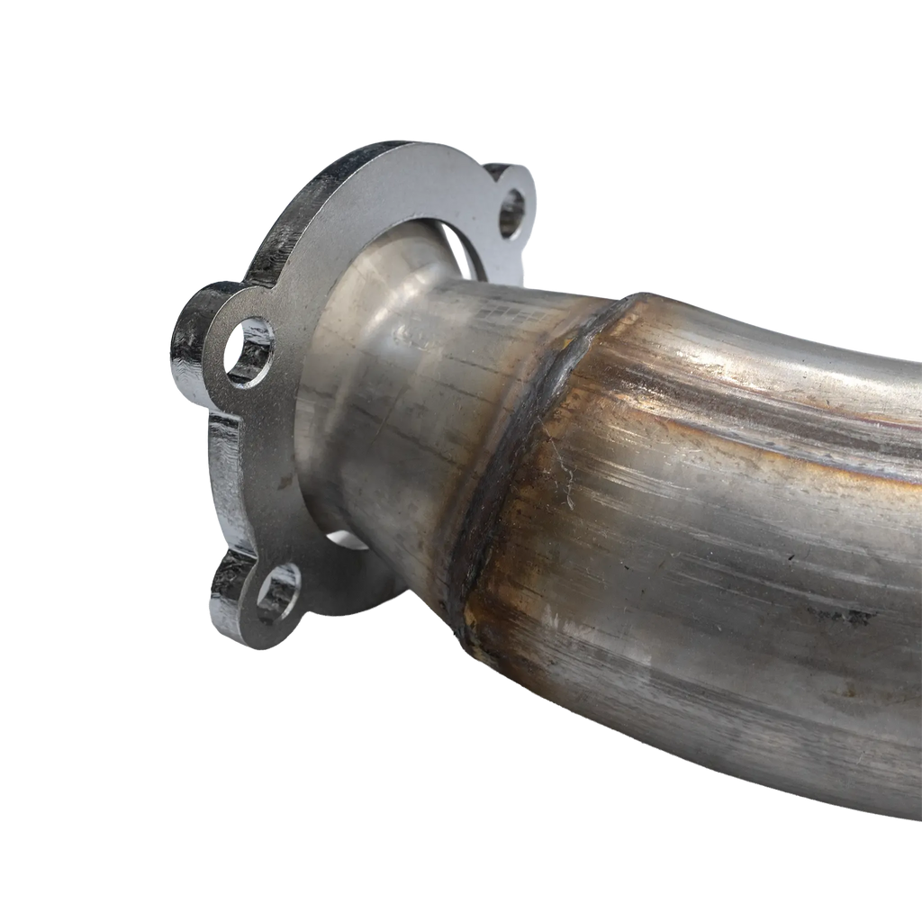 2017-2023 Duramax 4" SS CAT & DPF Race Pipe w/ Muffler (DDC-3GM17M)