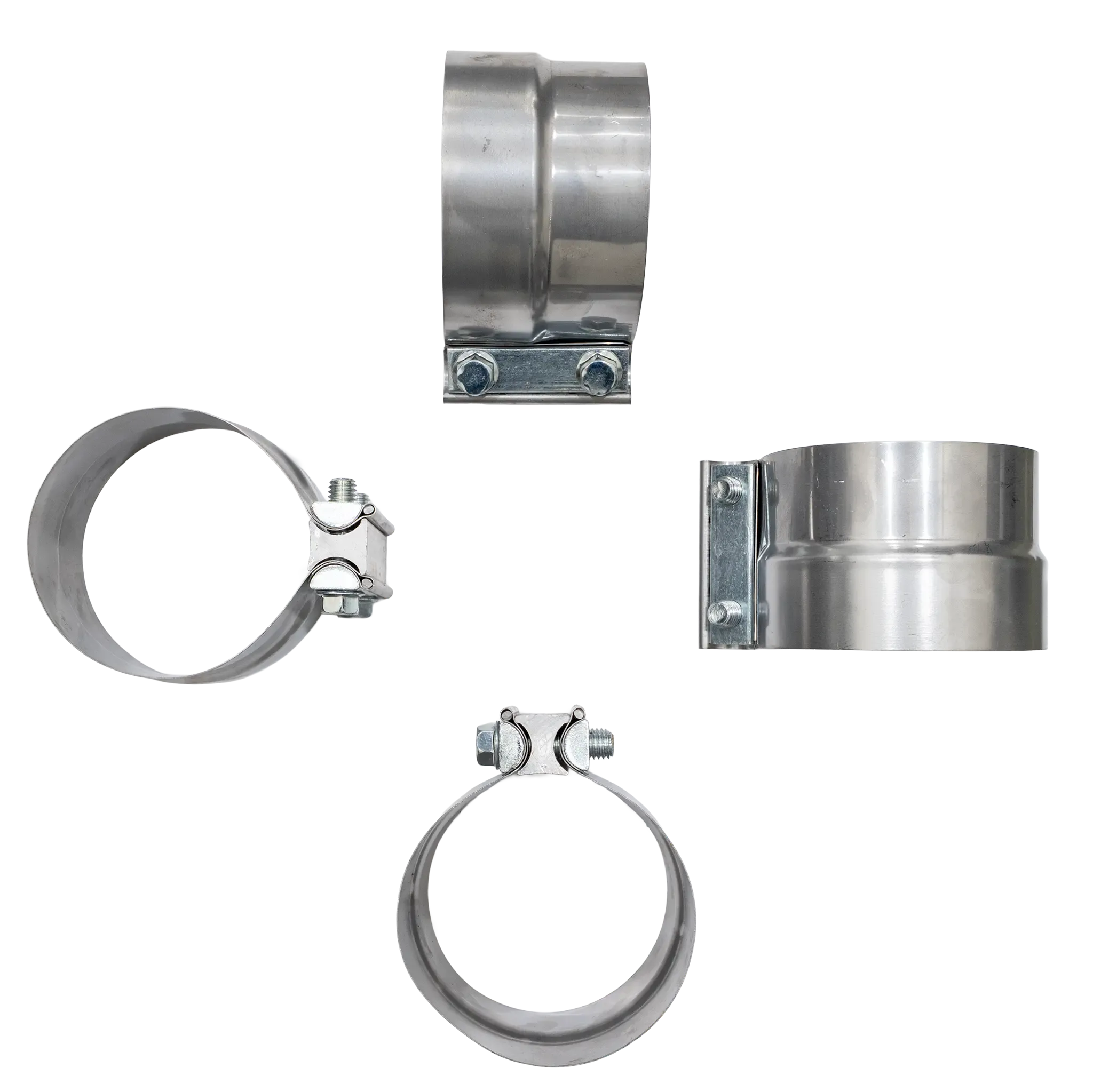 2017-2023 Duramax 4" SS CAT & DPF Race Pipe w/ Muffler (DDC-3GM17M)