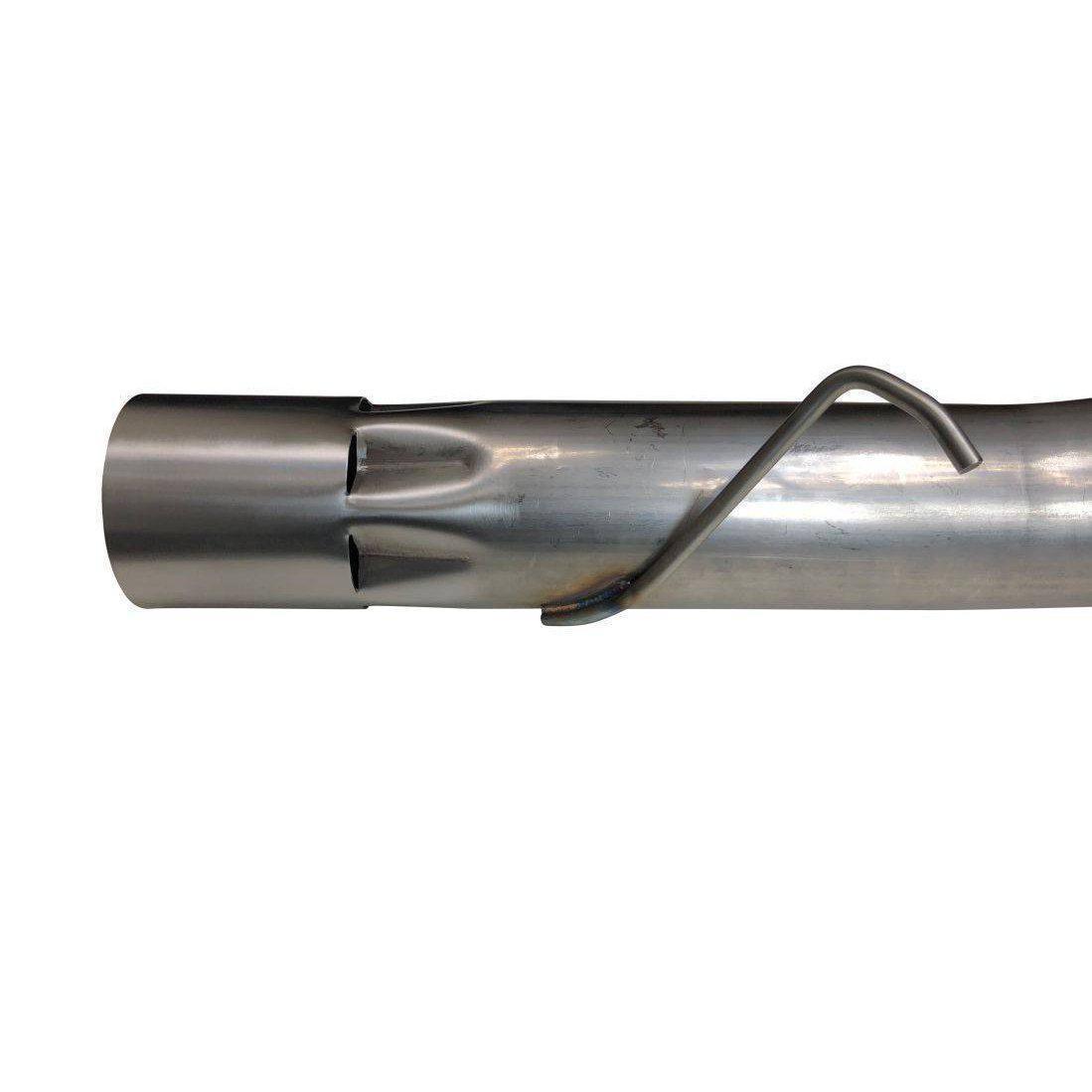 2017-2023 Powerstroke 5" SS Filter Back Exhaust - No Muffler (SD-6.7PEX17)