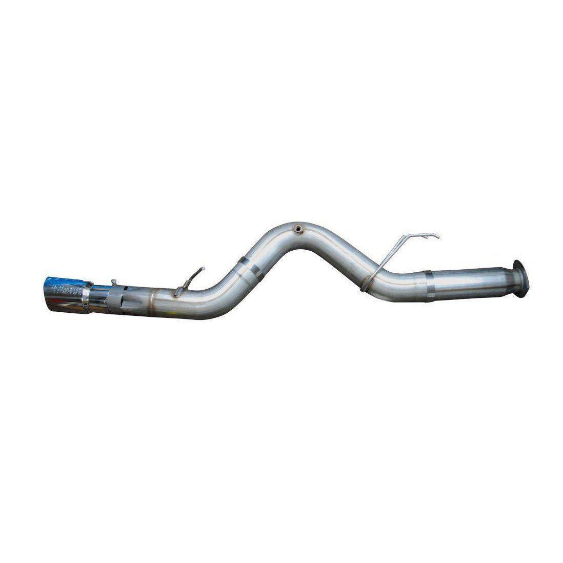 2017-2023 Powerstroke 5" SS Filter Back Exhaust - No Muffler (SD-6.7PEX17)