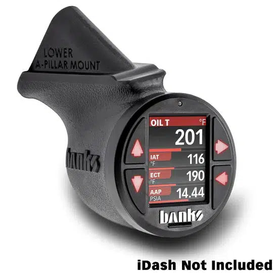 2018-2023 Jeep iDash Stealth Pod Mount (Lower Grab Handle) (63377)