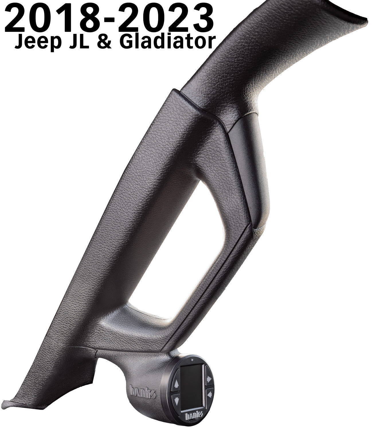 2018-2023 Jeep iDash Stealth Pod Mount (Lower Grab Handle) (63377)