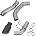 2019-2024 Cummins 5" SS DPF Back Monster Exhaust System - No Muffler (49798)