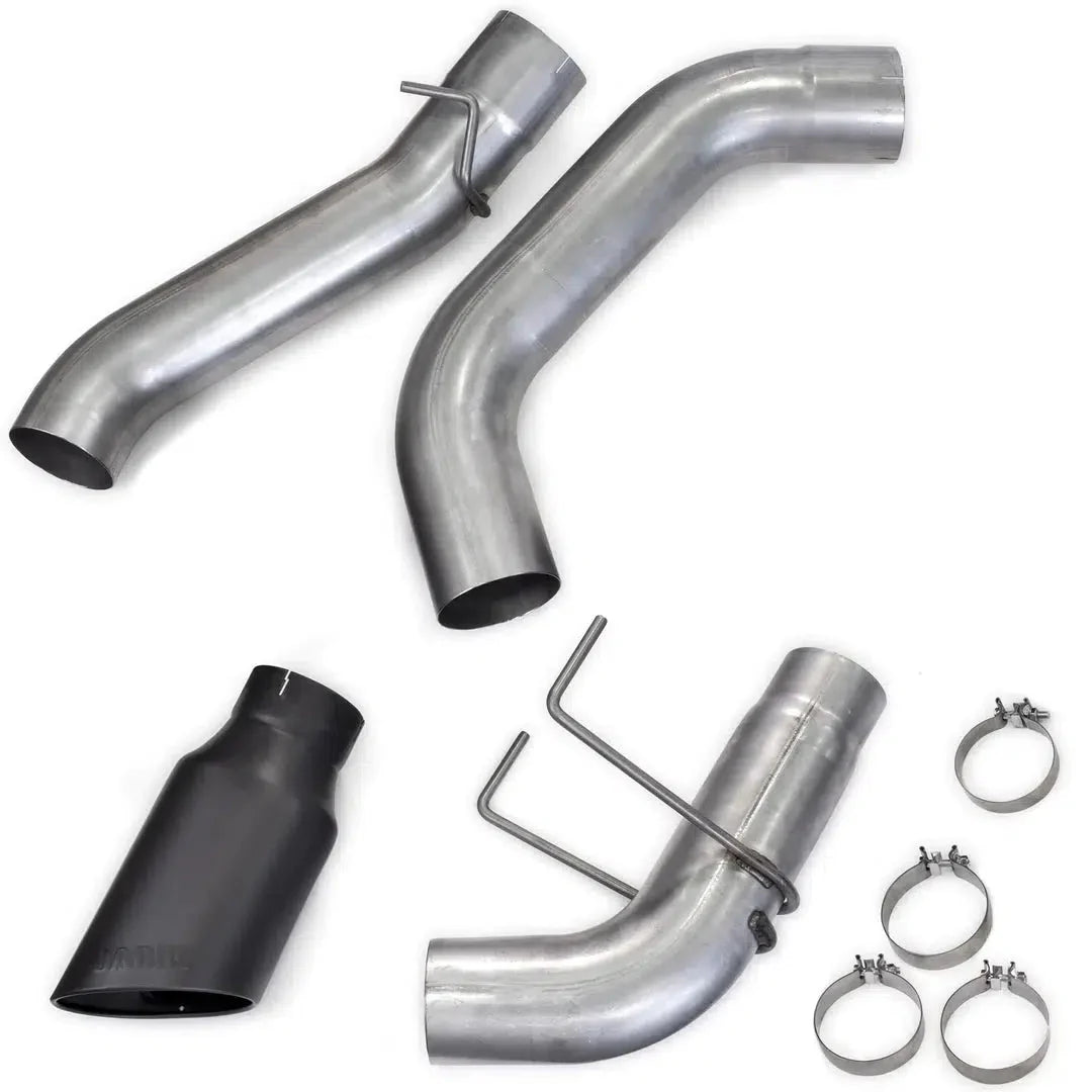 2019-2024 Cummins 5" SS DPF Back Monster Exhaust System - No Muffler (49798)
