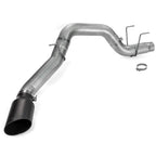 2019-2024 Cummins 5" SS DPF Back Monster Exhaust System - No Muffler (49798)