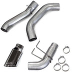 2019-2024 Cummins 5" SS DPF Back Monster Exhaust System - No Muffler (49798)